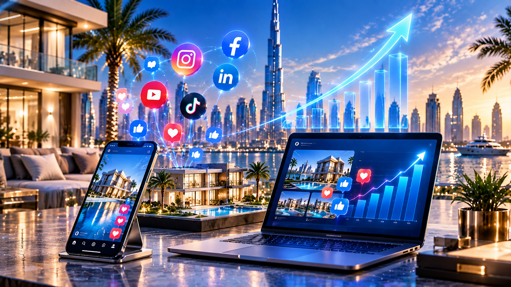 Real Estate CRM Marketing App